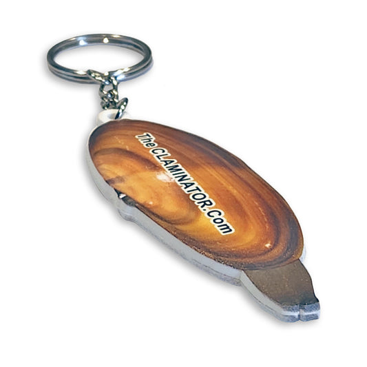 Razor Clam Keychain