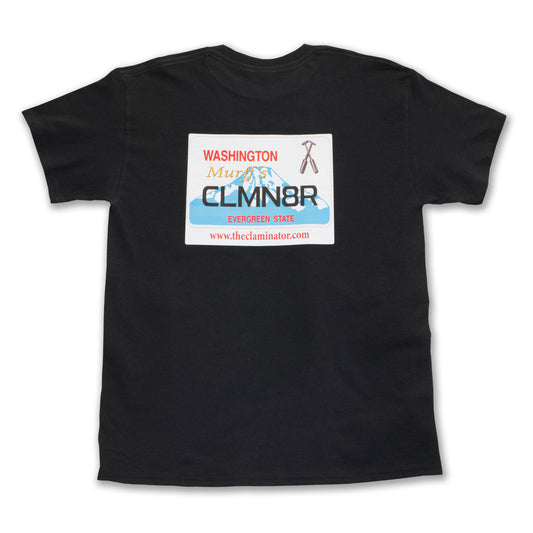 T-Shirt - Washington CLMN8R Black