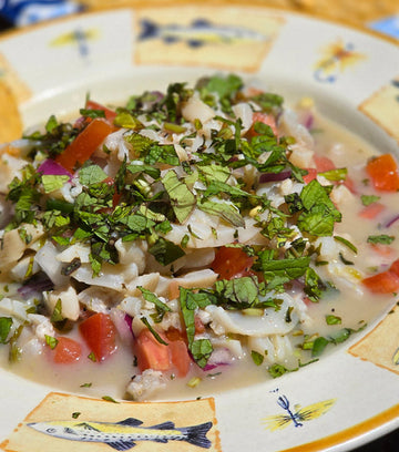Razor Clam Ceviche