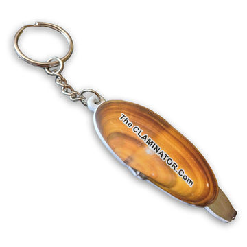 Razor Clam Keychain